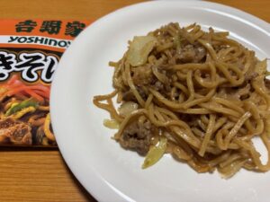 吉野家牛肉やきそば